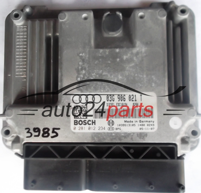calculateur moteur pour audi a3 2.0 tdi