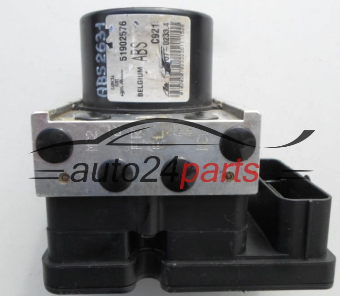 ABS PUMPE BLOCK HYDRAULIKPUMPE STEUERGERÄT FIAT LANCIA 51902576, 10.0207-0233.4, 10020702334, 10.0970-1614.3, 10097016143