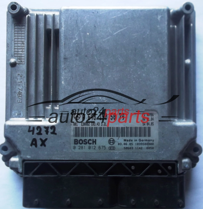 MERCEDES W221 S320 3.2 CDI A6481505079, 6481505079, A 648 150 50 79 BOSCH 0281012675, 0 281 012 675