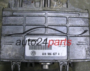 ECU ENGINE CONTROLLER SEAT IBIZA 1.0 AAU 6K0906027A, 6K0 906 027 A, BOSCH 0261204054/055, 0261204055