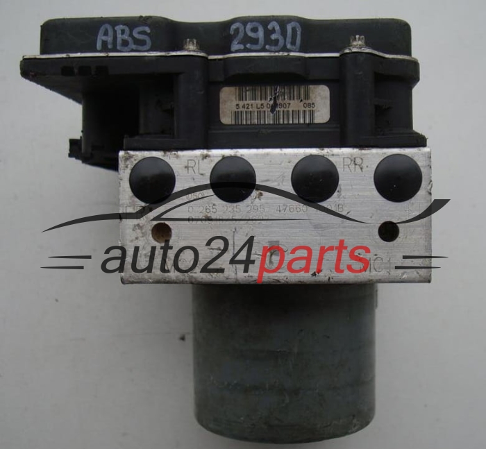 ABS PUMPE BLOCK HYDRAULIKPUMPE STEUERGERÄT NISSAN QASHQAI BOSCH 0 265 235 295, 0265235295, 47660 JD01B, 47660JD01B, 0265950616