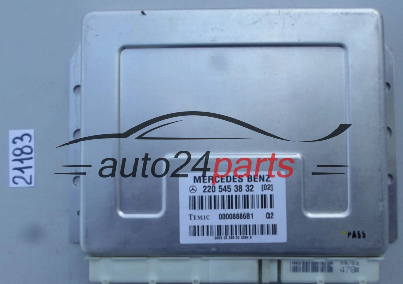 MERCEDES W220 Temic 00008886B1, 220 545 38 32, 2205453832 