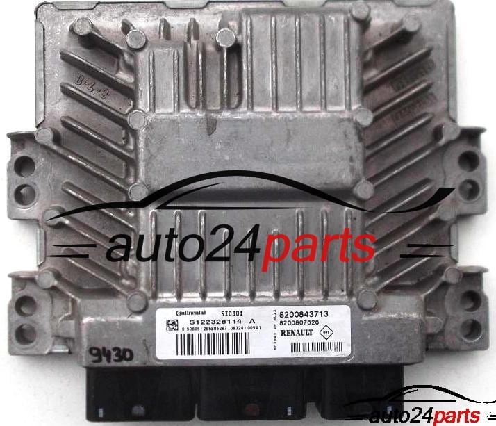 ΜΟΝΑΔΑ ΕΛΕΓΧΟΥ ΚΙΝΗΤΗΡΑ RENAULT MEGANE II CLIO III 1.5DCI, SIEMENS S122326114A, SID301, 8200843713, 8200807626