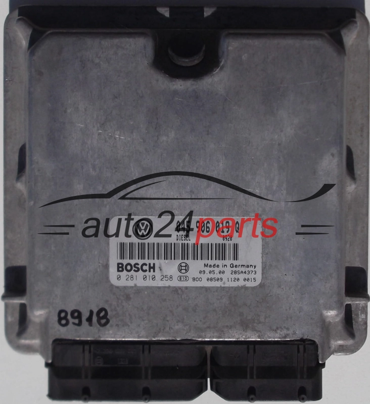 ECU ENGINE CONTROLLER VOLKSWAGEN LUPO 1.2 TDI BOSCH 0 281 010 258,  045 906 019 Q