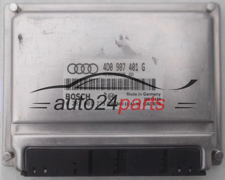 AUDI A8 2.5 TDI BOSCH 0 281 001 773, 0281001773, 4D0 907 401 G, 4D0907401G