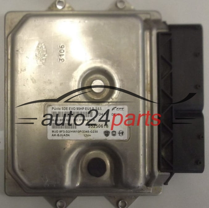 ECU CENTRALITA DE MOTOR  FIAT PUNTO 1.3 JTDM MAGNETI MARELLI MJD 8F3.G2,  FPT 55250618