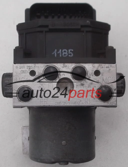 POMPE HYDRAULIQUE ET CALCULATEUR d'ABS  ALFA ROMEO 147 BOSCH 0 265 222 011, 46743750