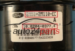 ABS PUMPE BLOCK HYDRAULIKPUMPE STEUERGERÄT FORD FOCUS 2M51-2M110-EC, ATE 10.0204-0377.4