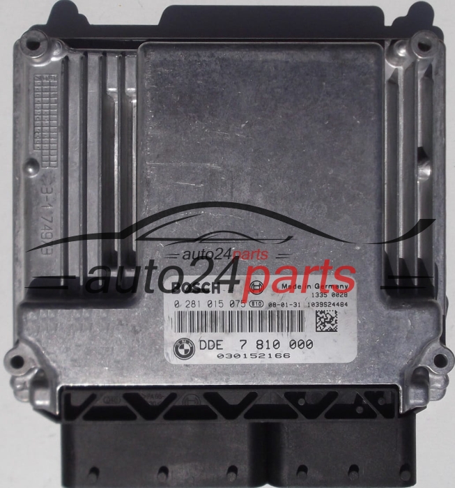 MOTORSTEUERGERÄT ECU STEUERGERÄT BMW E90 E91 320 2.0 D BOSCH 0281015075