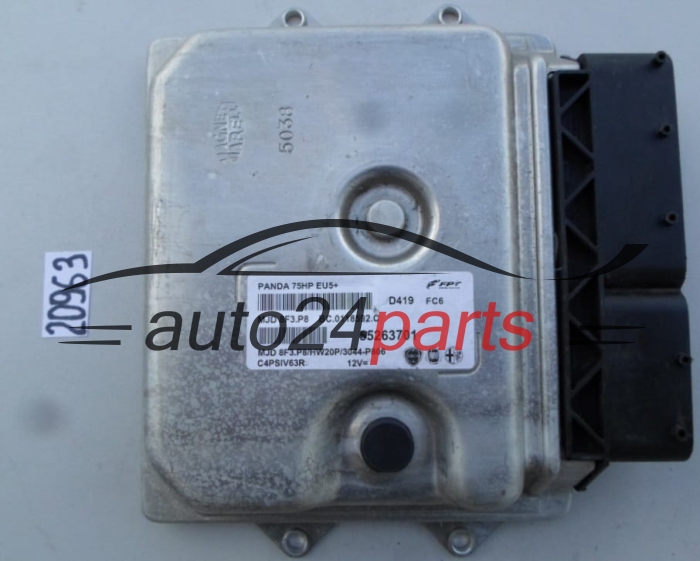 CENTRALITA DE MOTOR FIAT PANDA MJD 8F3.P8, MJD8F3P8, 55263701