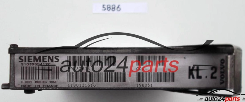 calculateur moteur pour volvo v70 2.0