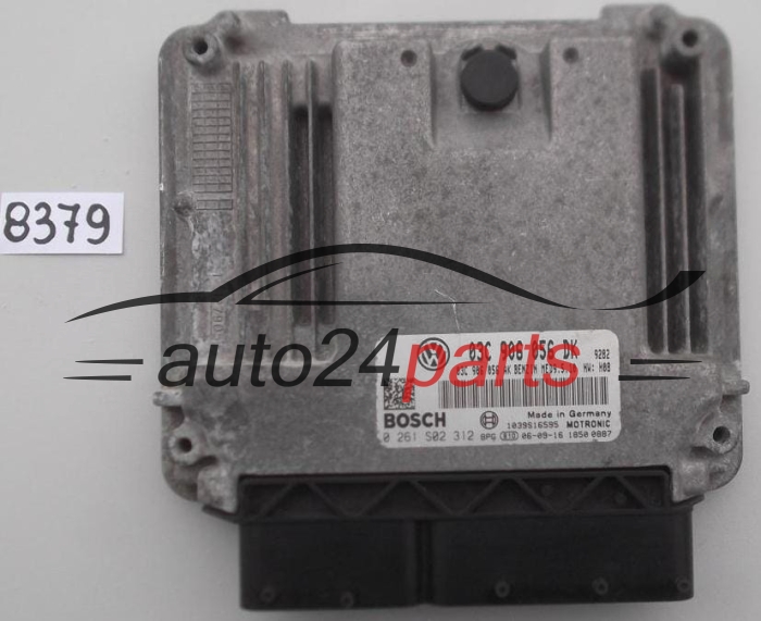KOMPUTER STEROWNIK SILNIKA SKODA OCTAVIA 1.6 FSI BOSCH 0 261 S02 312