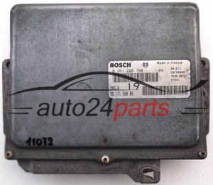 KOMPUTER STEROWNIK SILNIKA CITROEN PEUGEOT 1.0 BOSCH 0 261 200 780, 96 171 500 80