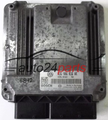 KOMPUTER STEROWNIK SILNIKA SEAT LEON 1.9 TDI 03G 906 016 AK, 03G906016AK, BOSCH 0 281 011 884, 0281011884
