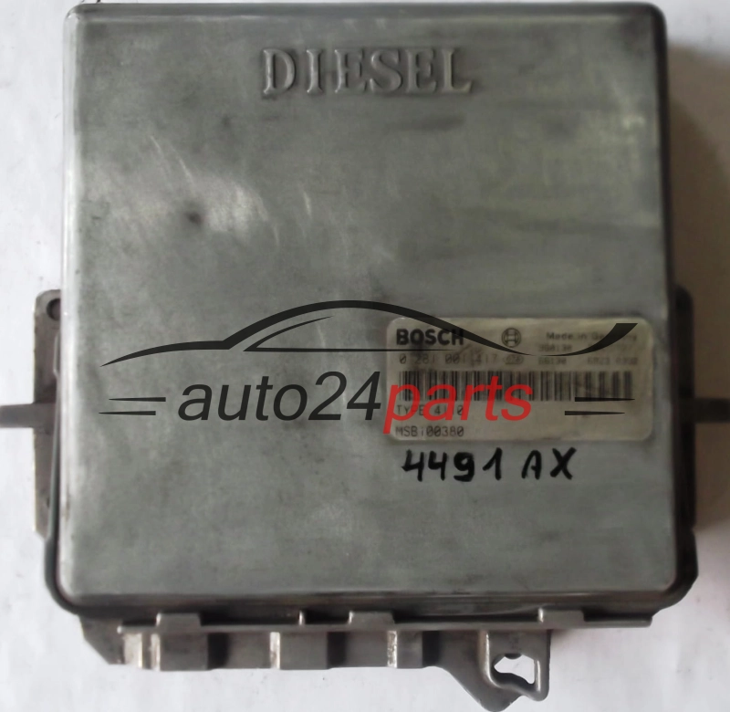 ΜΟΝΑΔΑ ΕΛΕΓΧΟΥ ΚΙΝΗΤΗΡΑ ROVER 800 2.5 SDI BOSCH 0281001417, TYPE 4110 MSBi00380