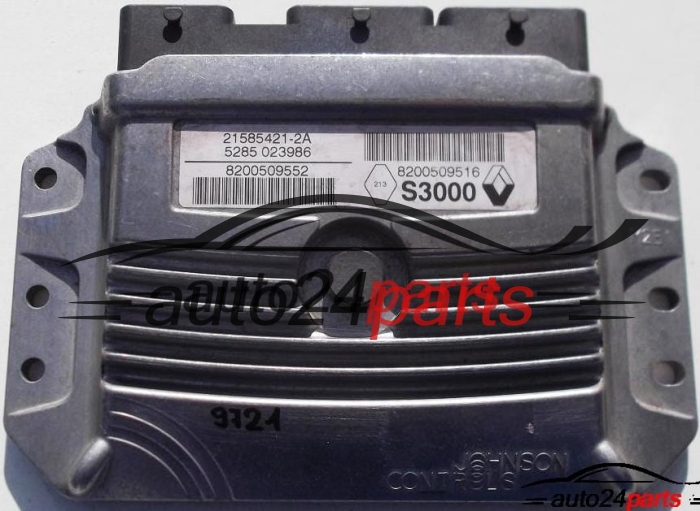 MOTORSTEUERGERÄT ECU STEUERGERAT RENAULT MEGANE 1.6, 215854212A, 8200509516, 8200509552
