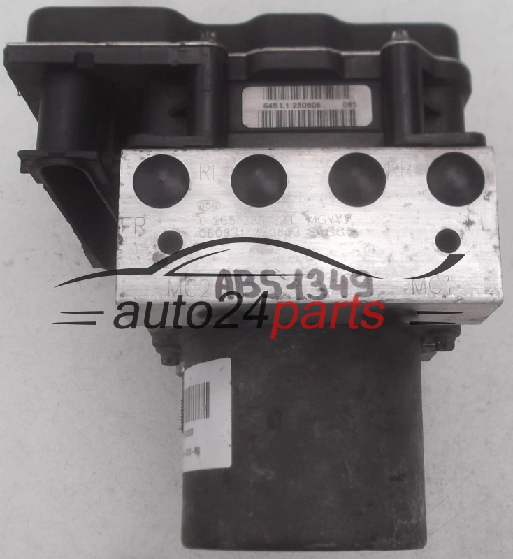 BOMBA HIDRAULICA Y CENTRALITA ABS HONDA CIVIC BOSCH 0265235394, 57110-SMG-G010-M1, 57110SMGG010M1, 0 265 950 742, 0265950742 