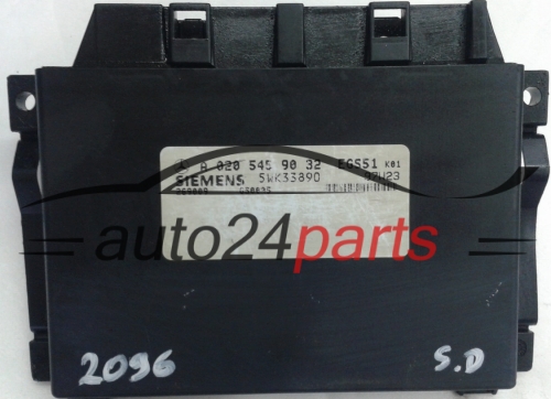 ECU AUTOMATIC GEARBOX MERCEDES W210 E200 A0205459032, A 020 545 90 32, SIEMENS 5WK33890 97W23 EG551 K01 