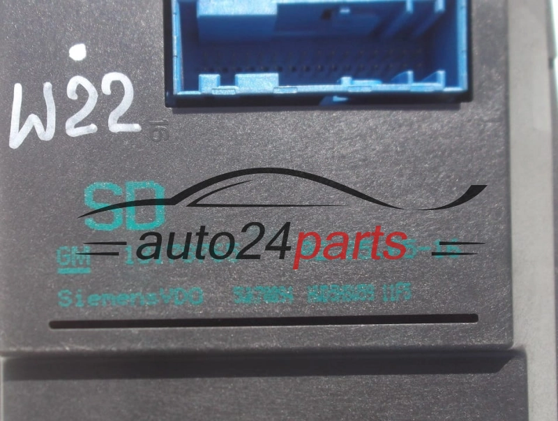 Schermo del display multifunzione radio  OPEL VECTRA C SIEMENS 5WK70694, GM 13178765SD