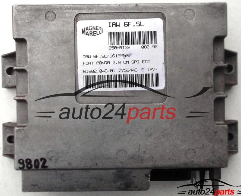 calculateur moteur pour fiat panda 0.9 