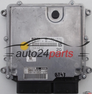 ECU CENTRALITA DE MOTOR HONDA ACCORD 2.2, BOSCH 0 281 015 301, 0281015301, 37820-RL0-G23 2G 