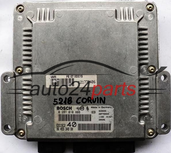 ECU ENGINE CONTROLLER CITROEN C5 2.2 HDI BOSCH 0281010886