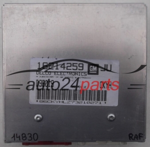 CENTRALINA DO MOTORE OPEL ASTRA 1.6 X16XE DELCO 16214259 JU, 16214259JU, D96019, CDJF, BZKY, CKYH