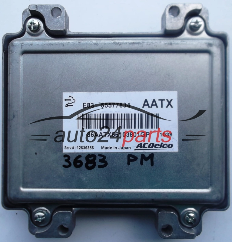 ECU CENTRALITA DE MOTOR 1.4 A14XER OPEL CORSA 55577834 AATX, 12636386