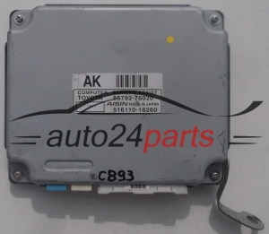 CONTROL UNIT MODULE TOYOTA LEXUS AISIN 516110-16260, 51611016260, 86792-76020, 8679276020 