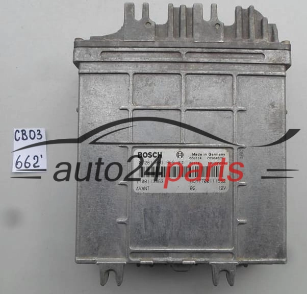 RENAULT MEGANE 1.9 DIESEL BOSCH 0 281 001 969 0281001969 8200059883 7700113863 HOM7700111552