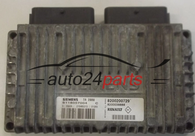 GETRIEBESTEUERGERÄT GETRIBESTEUERUNG RENAULT SCENIC 2.0 SIEMENS S118057004 C