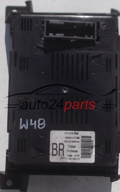 WYSWIETLACZ RADIA OPEL ASTRA H 13 276 999 BR, 13276999