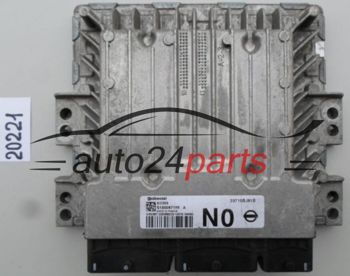 KOMPUTER STEROWNIK SILNIKA NISSAN JUKE 1.5 DCI S180067168 A, S180067168A, 23710BJ91B 