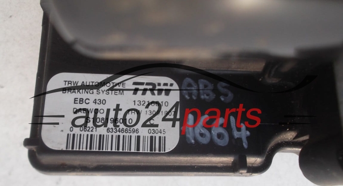 ABS CENTRALINA POMPA DAEWOO MATIZ 96340210, TRW 13091807, 13216610, S108196010 C 