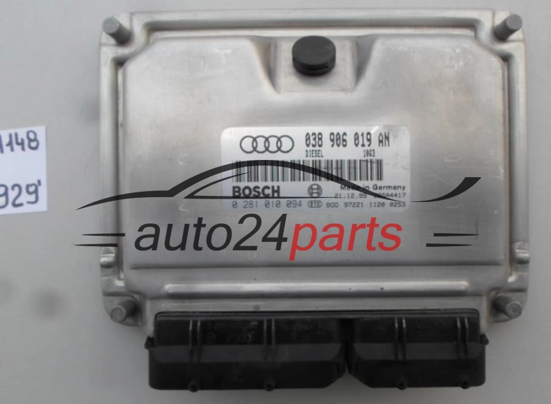 AUDI A4 1.9 TDI BOSCH 0 281 010 094, 0281010094, 0 38 906 019 AN, 038906019AN