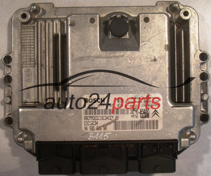 KOMPUTER STEROWNIK SILNIKA CITROEN C3 1.4 HDI BOSCH 0 281 011 785,  96 585 568 80