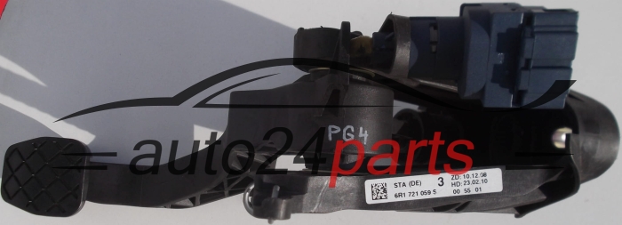 GASPEDAL POTENTIOMETR ELEKTRISCH GAS PEDAL VOLKSWAGEN POLO 6R1 721 059 S