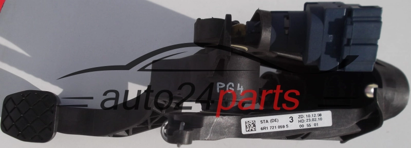 GASPEDAL POTENTIOMETR ELEKTRISCH GAS PEDAL VOLKSWAGEN POLO 6R1 721 059 S