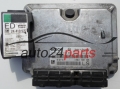 ECU ENGINE CONTROLLER  OPEL 1.7 DTL BOSCH 0281001670, GM  90589736LS