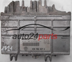 CENTRALINA MOTORE VW VOLKSWAGEN POLO BOSCH 0 261 203 914/915, 0261203914, 0261203915, 030 906 027 K, 030906027K