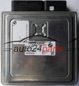 ECU CENTRALITA DE MOTOR BMW E60 525 SIEMENS 5WK90078 DME MSV70 7555361, DME 7 555 361, DME7555361 