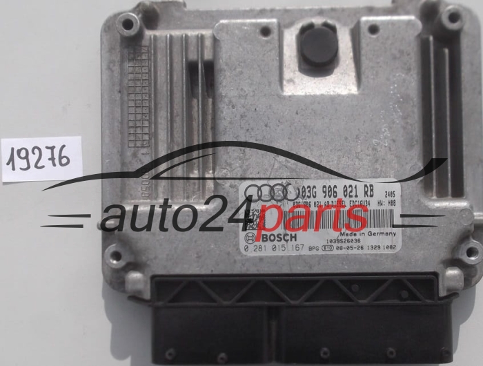 Calculateur Moteur Audi A3 1.9 TDI 02810151670 03G906021RB 03G906021AB EDC16U34