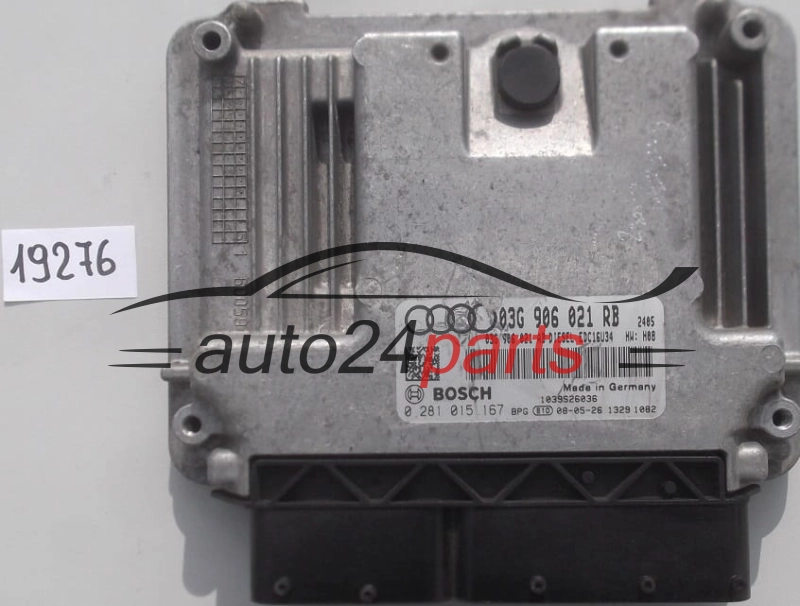 Centralina do motor Audi A3 1.9 TDI 02810151670 03G906021RB 03G906021AB EDC16U34