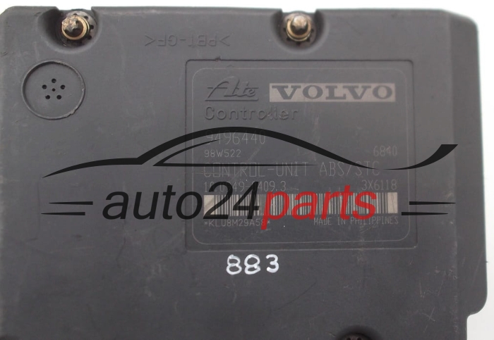 POMPE HYDRAULIQUE ET CALCULATEUR d'ABS  VOLVO 9496440, ATE 10.0949-0409.3