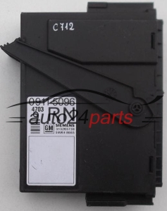 CENTRALKA MODUL STEROWNIK KOMFORTU OPEL CORSA COMBO 0911 5096 RN, 09115096, 5WK4 8665, 5WK48665 -  C712, C713