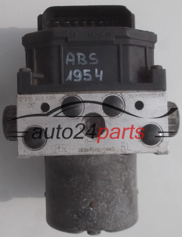 ABS POMPA I STEROWNIK FORD MONDEO BOSCH 0 265 222 030, 3S71-2M110-AA