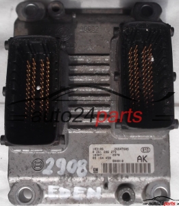 ECU CENTRALITA DE MOTOR OPEL AGILA 1.0 Z10XE BOSCH 0261206273 AK, BOSCH 0261 206 273, 09164459 9194475 6237081