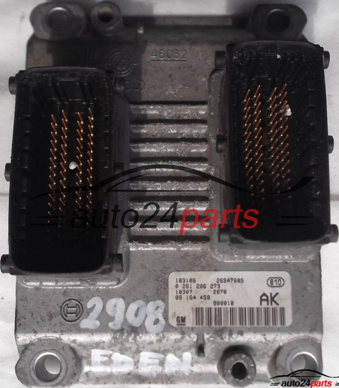 ECU CENTRALITA DE MOTOR OPEL AGILA 1.0 Z10XE BOSCH 0261206273 AK