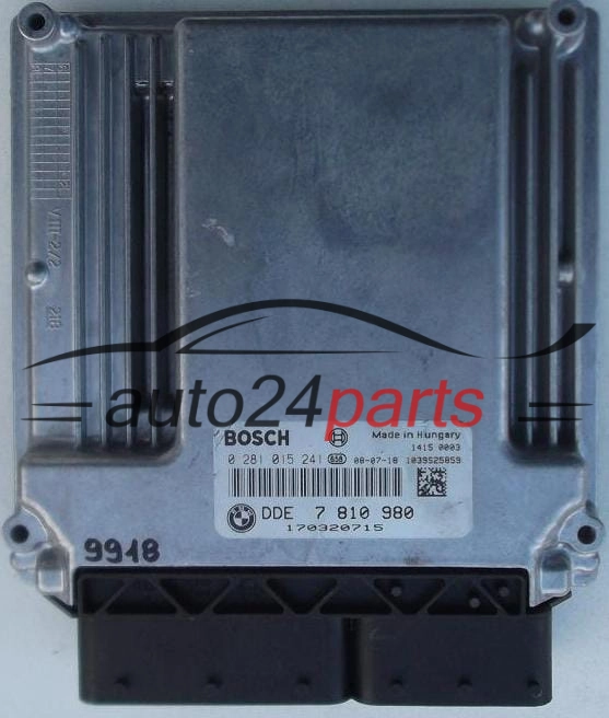 KOMPUTER STEROWNIK SILNIKA BMW E60 E71 X6 BOSCH 0 281 015 241