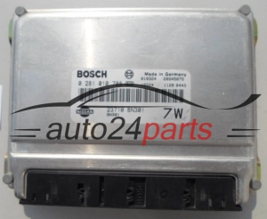 CENTRALINA DO MOTORE NISSAN ALMERA 2.2 L BOSCH 0 281 010 708, 0281010708, 23710-BN301, 23710BN301, 7W 